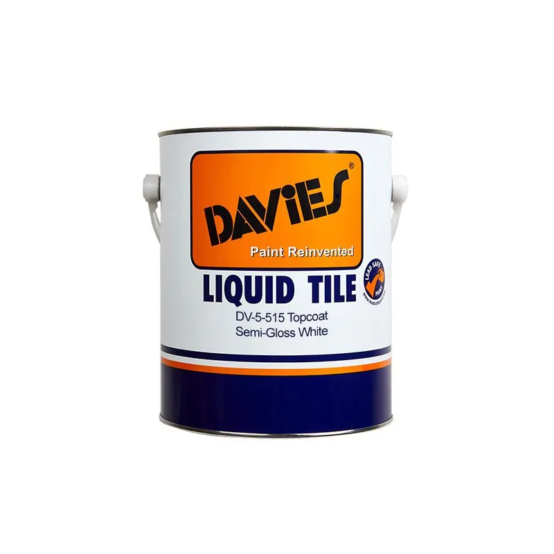 R-PAINT DAVIES DV-5-515 GAL LIQ.TILE S.G WHT